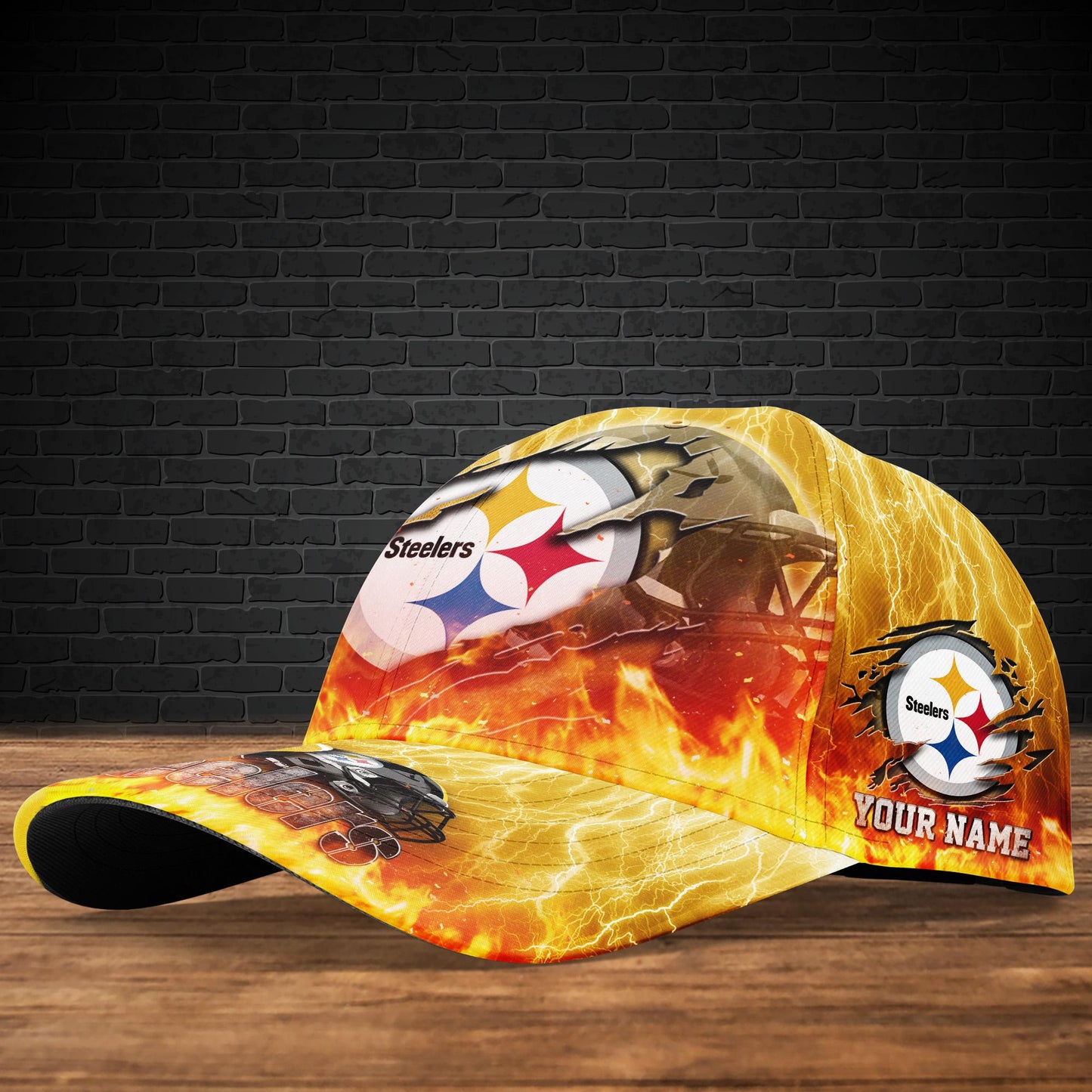 Pittsburgh Steelers Personalized Classic Cap BB832