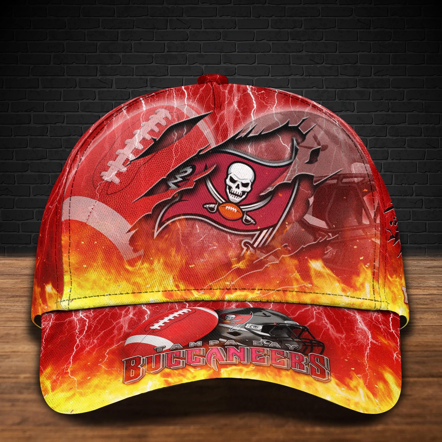 Tampa Bay Buccaneers Personalized Classic Cap BB829