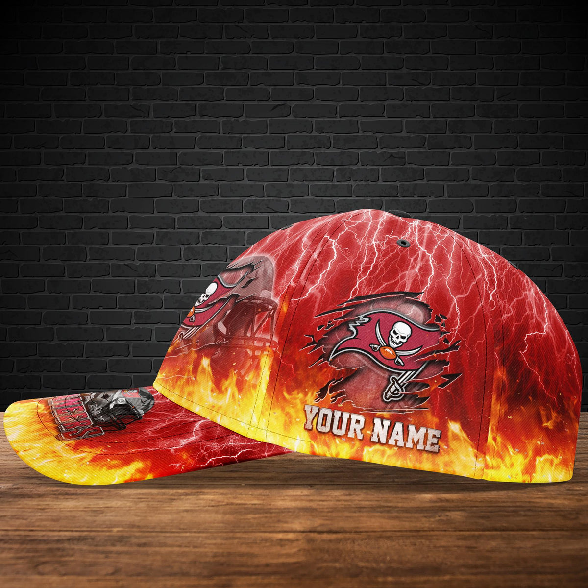 Tampa Bay Buccaneers Personalized Classic Cap BB829