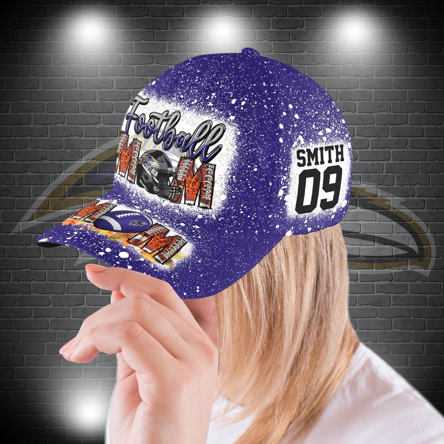 Baltimore Ravens Personalized Classic Cap BB824