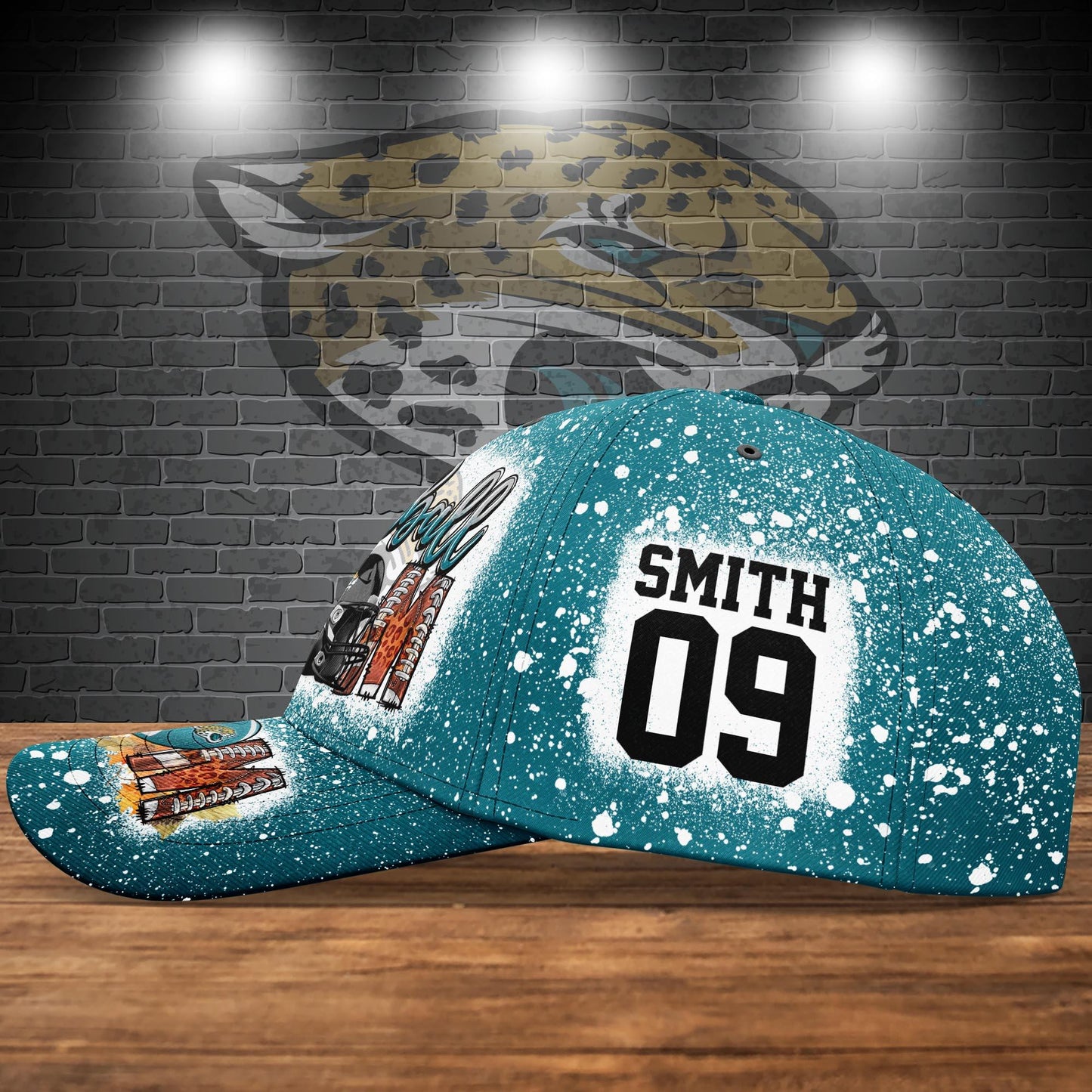 Jacksonville Jaguars Personalized Classic Cap BB813