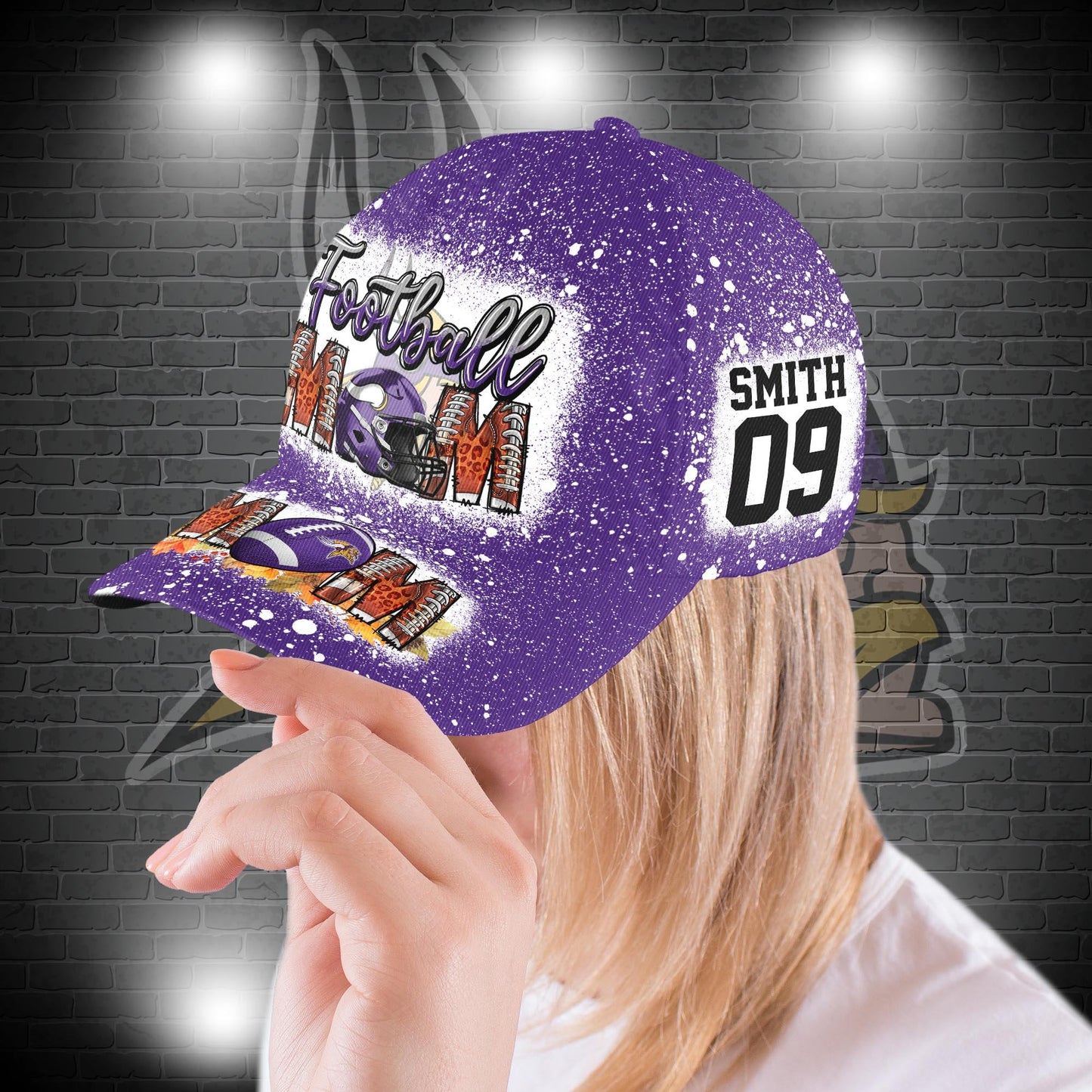 Minnesota Vikings Personalized Classic Cap BB808