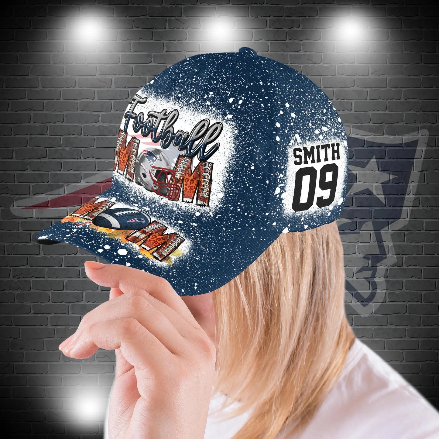 New England Patriots Personalized Classic Cap BB807