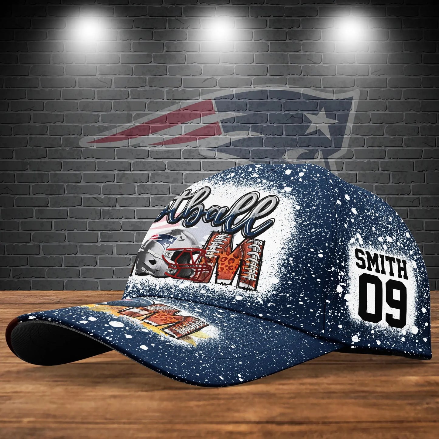 New England Patriots Personalized Classic Cap BB807
