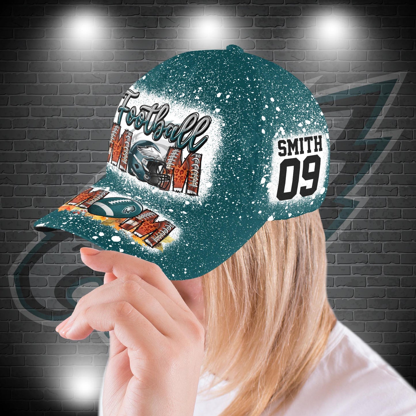 Philadelphia Eagles Personalized Classic Cap BB803