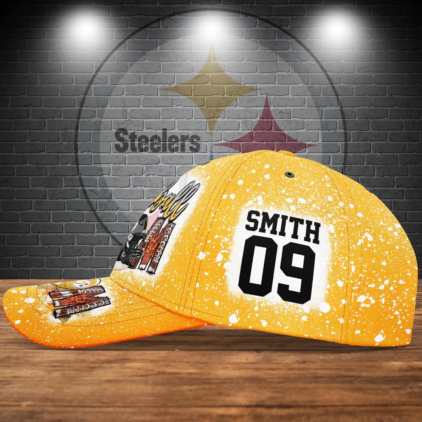 Pittsburgh Steelers Personalized Classic Cap BB802