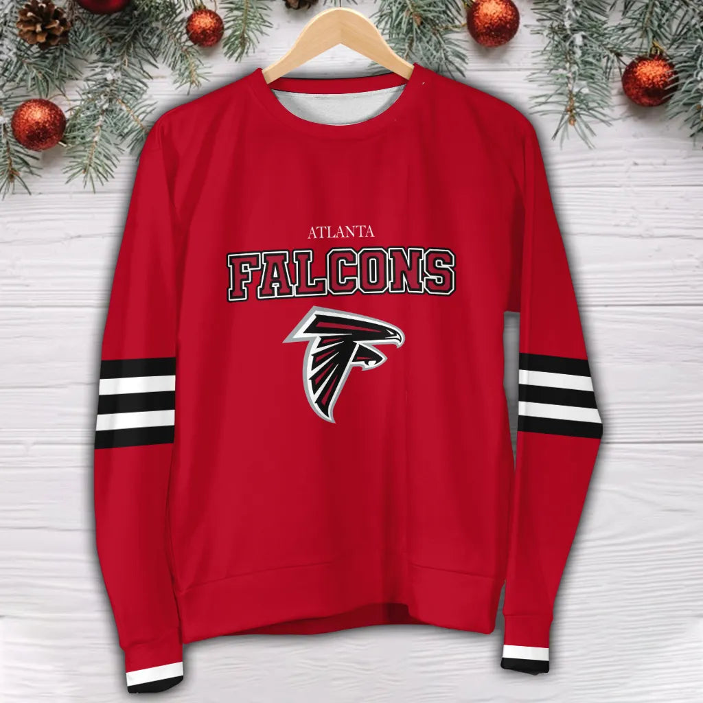 Atlanta Falcons 3D Printed Sweater