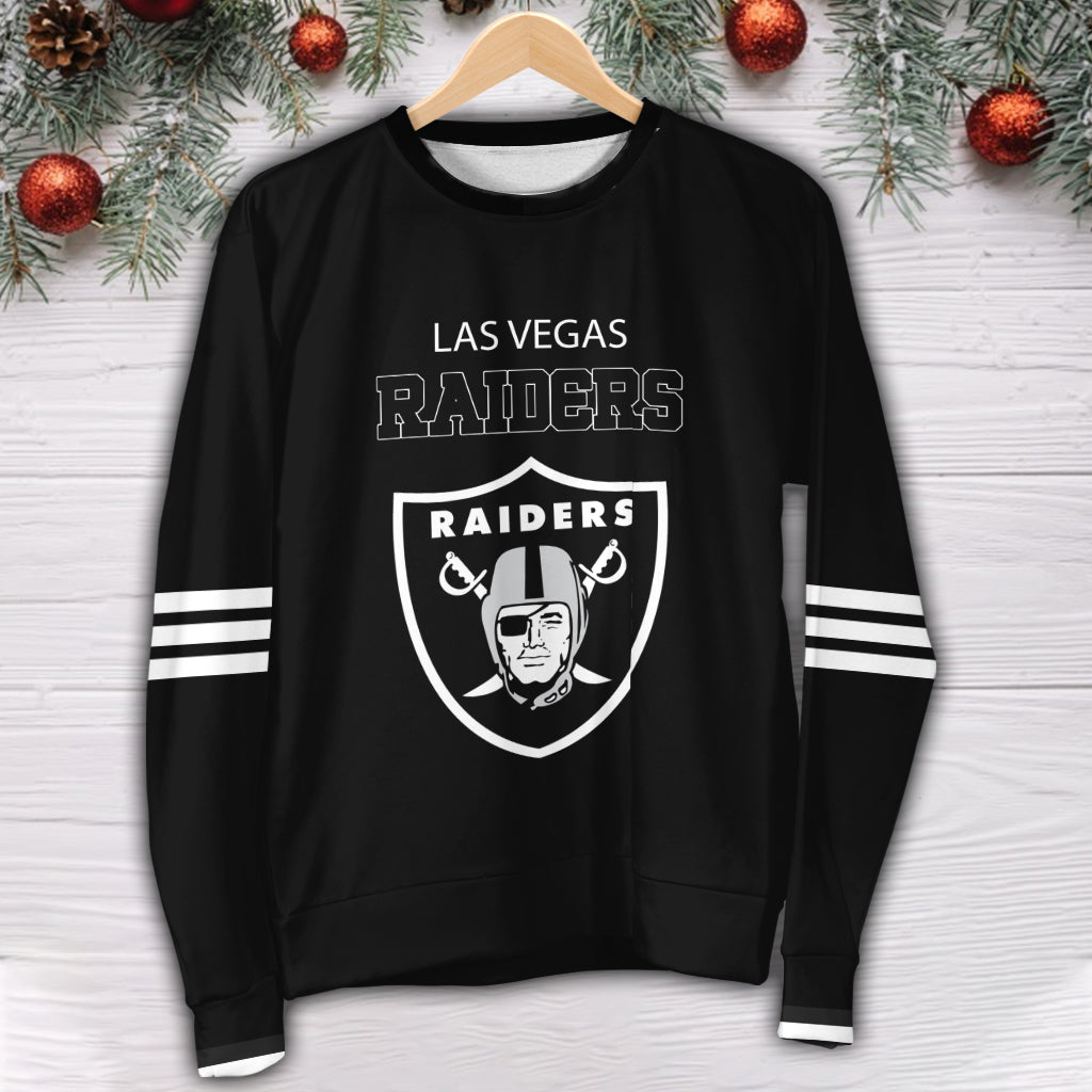 Las Vegas Raiders 3D Printed Sweater