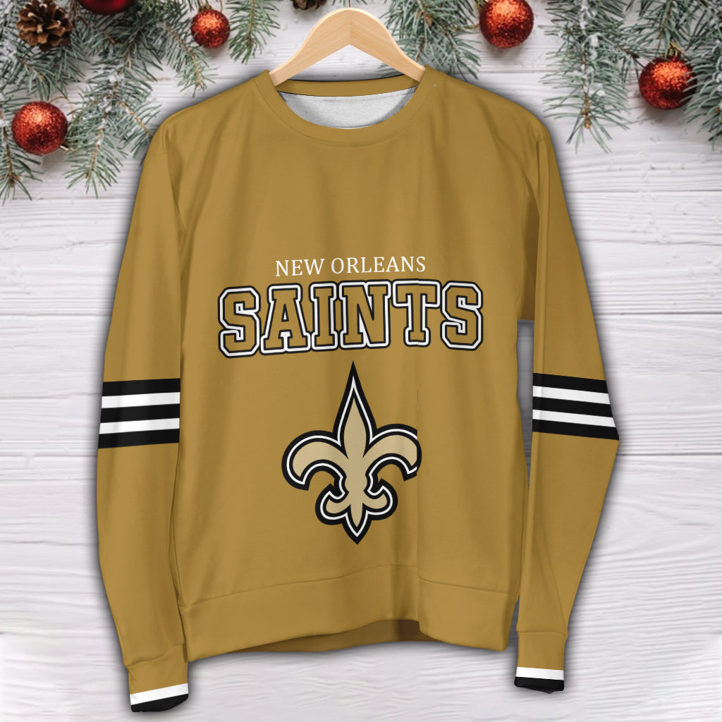 New Orleans Saints 3D Printed Sweater