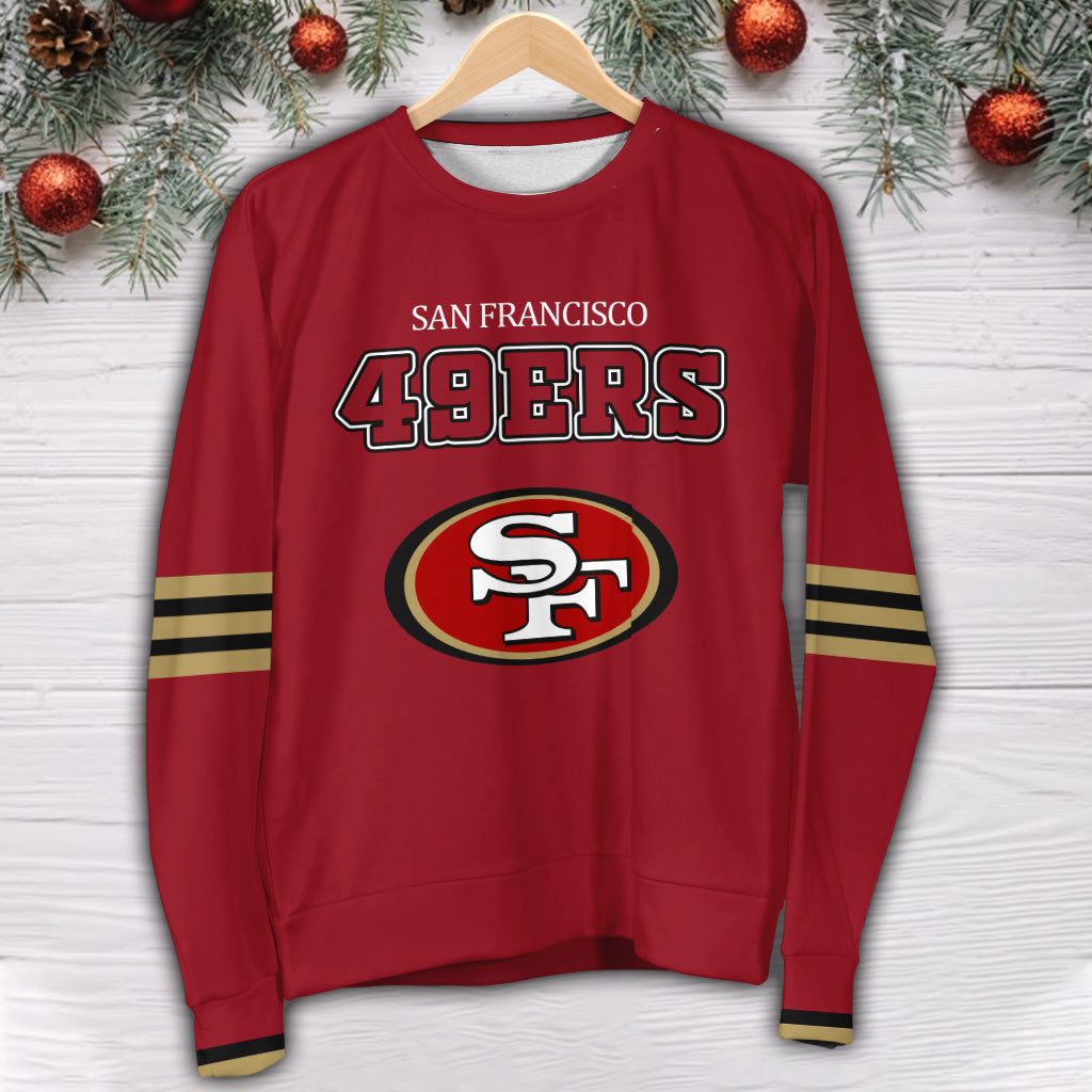 San Francisco 49ers  3D Printed Sweater