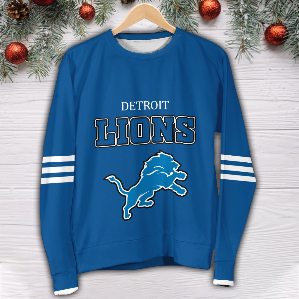 Detroit Lions 3D Printed Sweater