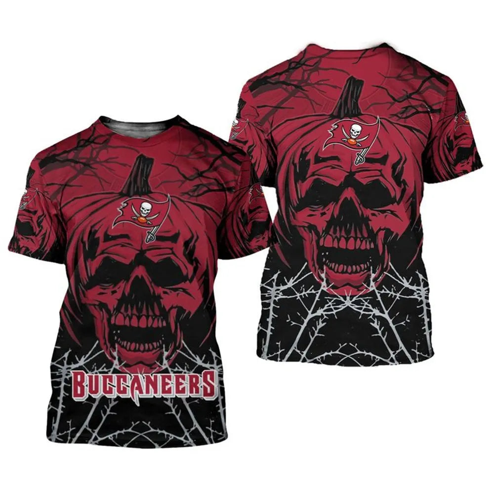 Tampa Bay Buccaneers x Halloween 3D T-shirt HA62