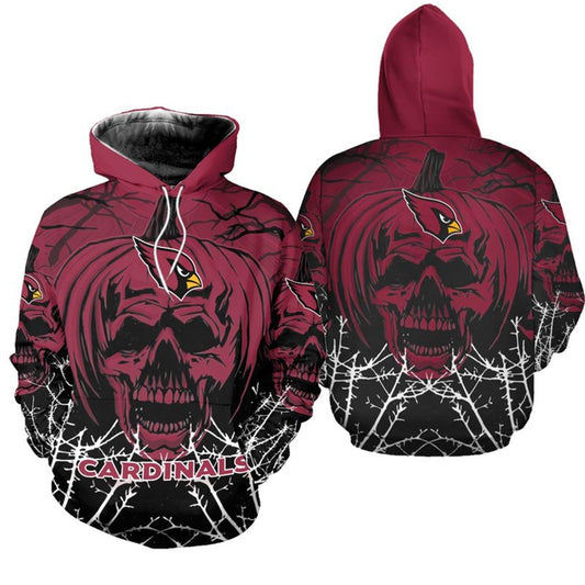 Arizona Cardinals x Halloween 3D Hoodie HA140