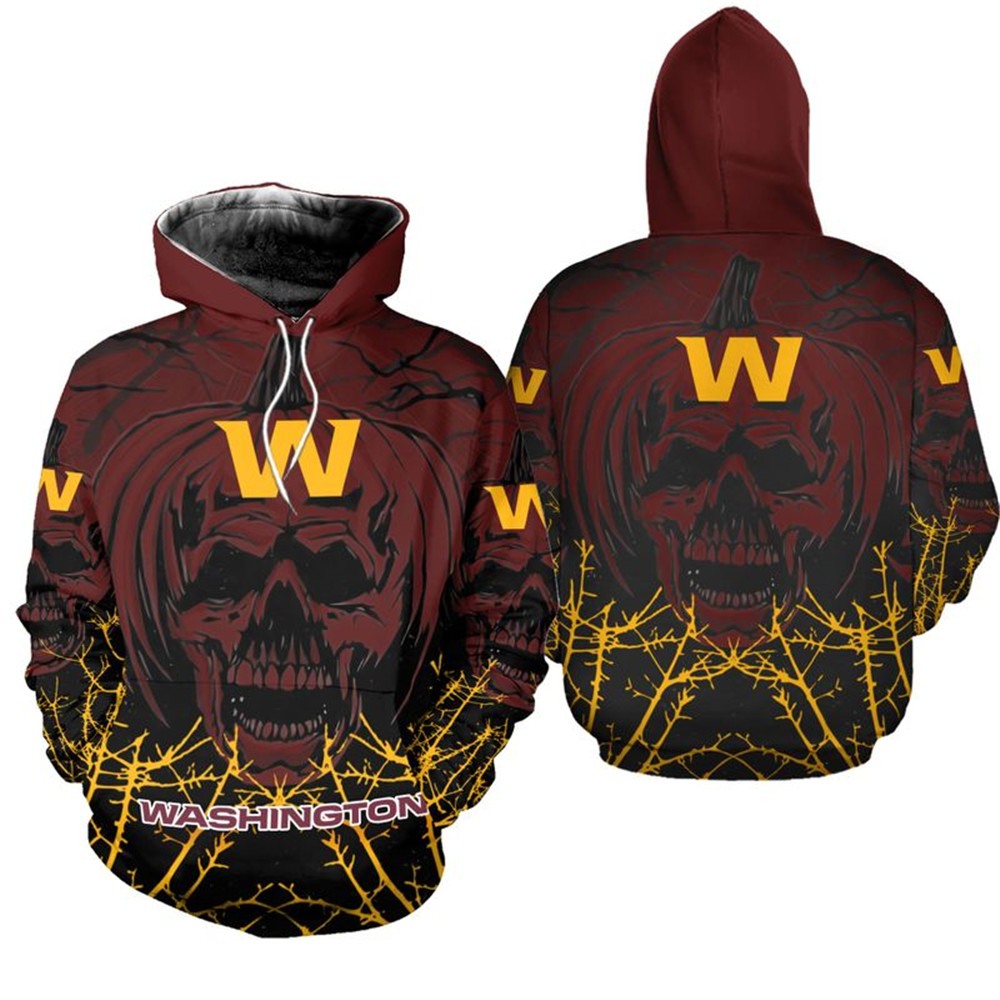 Washington Commanders x Halloween 3D Hoodie HA171