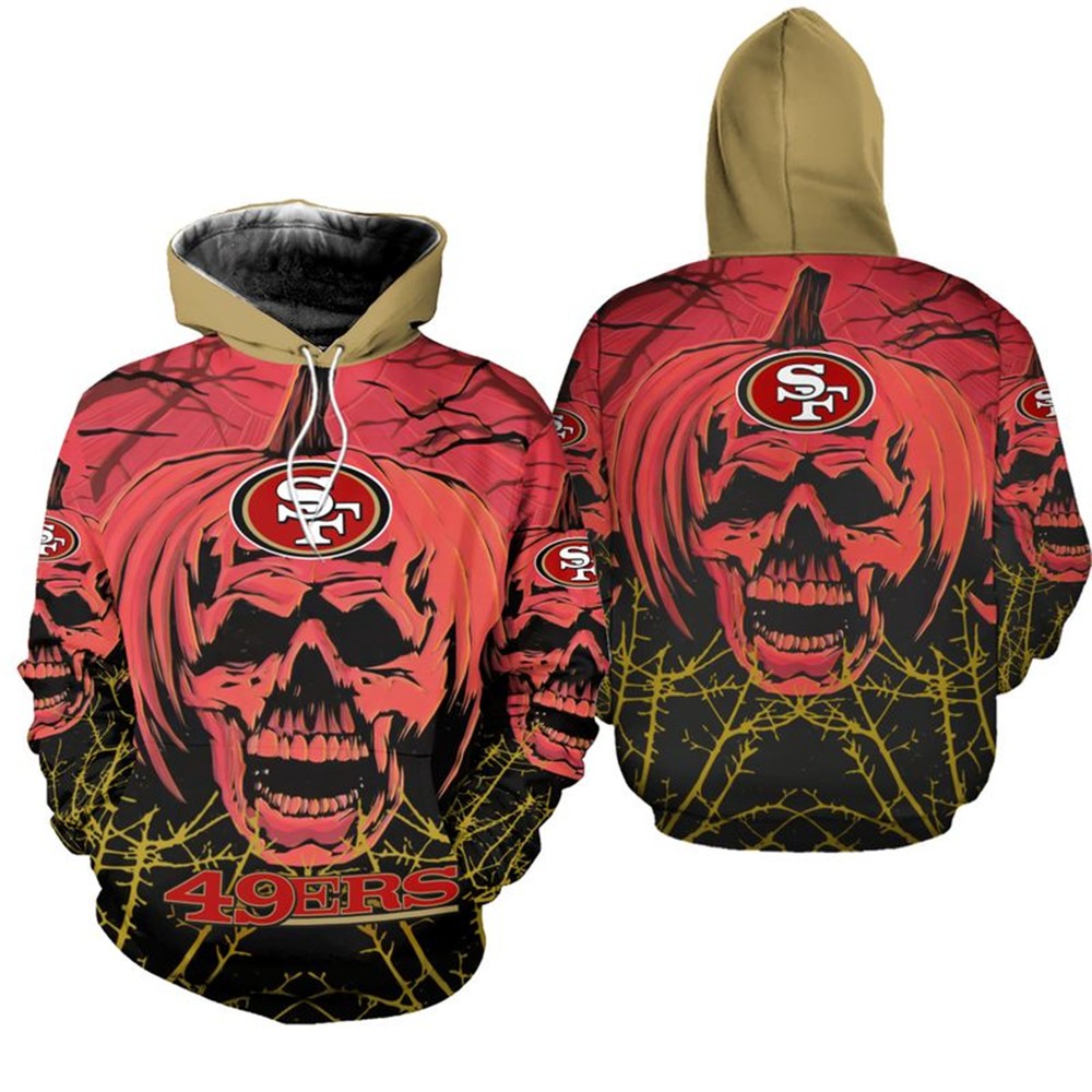 San Francisco 49ers x Halloween 3D Hoodie HA167