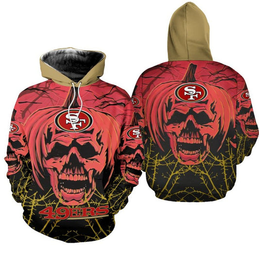 San Francisco 49ers x Halloween 3D Hoodie HA167