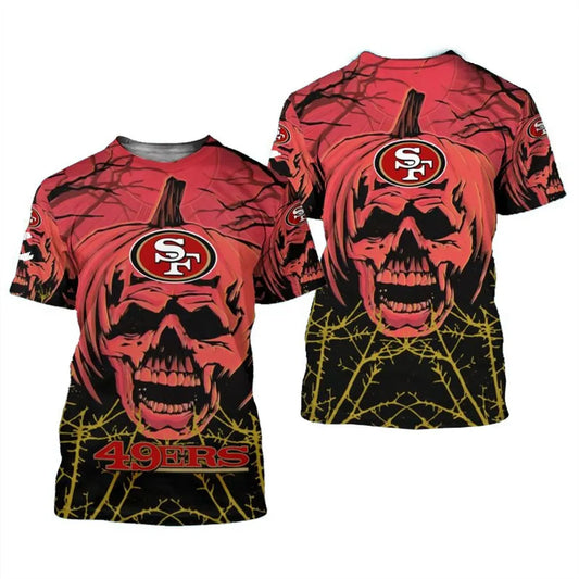 San Francisco 49ers x Halloween 3D T-shirt HA60
