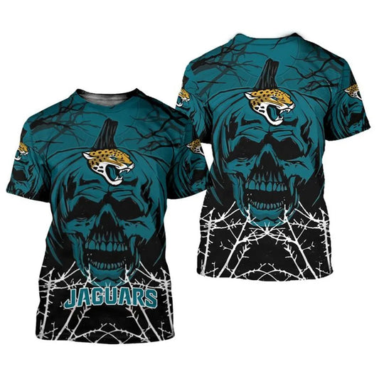 Jacksonville Jaguars x Halloween 3D T-shirt HA47