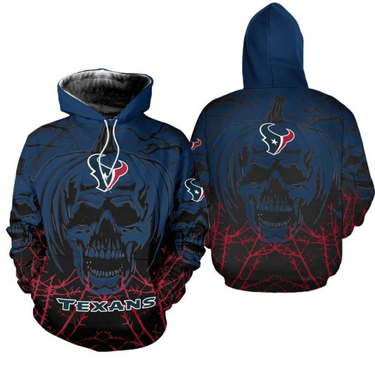 Houston Texans x Halloween 3D Hoodie HA152