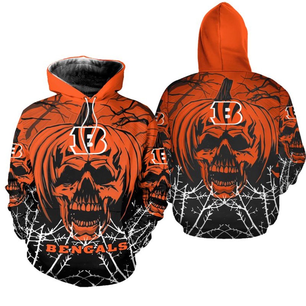 Cincinnati Bengals x Halloween 3D Hoodie HA146