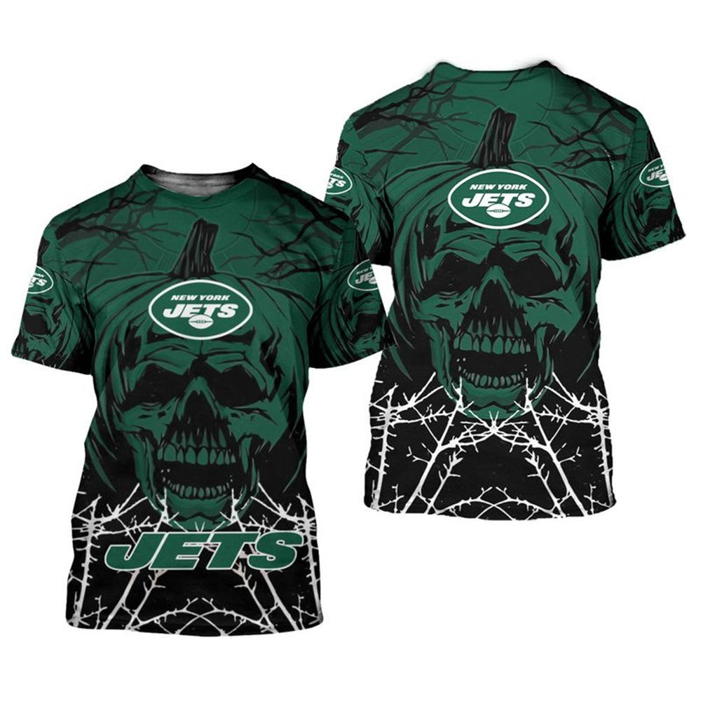 New York Jets x Halloween 3D T-shirt HA57