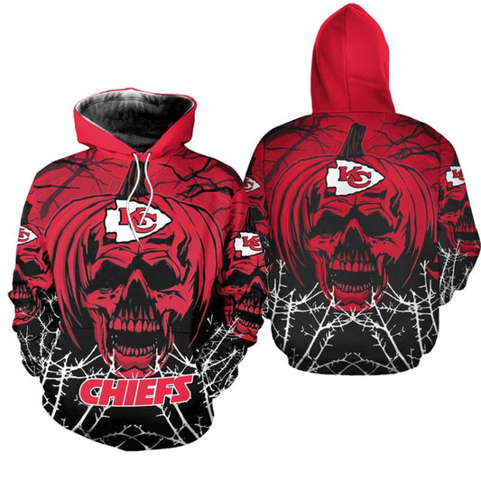 Kansas City Chiefs x Halloween 3D Hoodie HA155