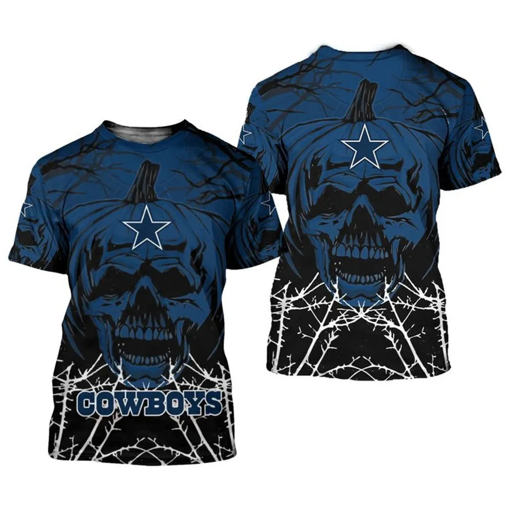 Dallas Cowboys x Halloween 3D T-shirt HA41