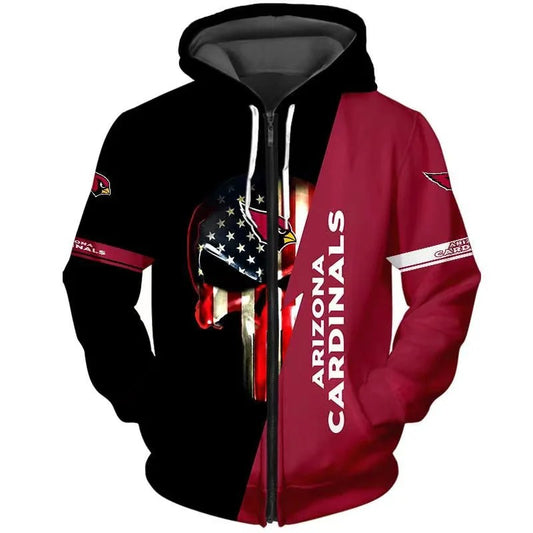 Arizona Cardinals x Halloween 3D Hoodie HA203