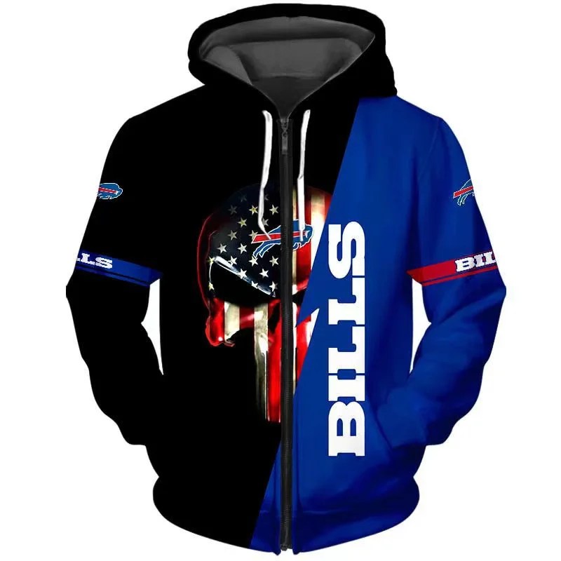 Buffalo Bills x Halloween 3D Hoodie HA174