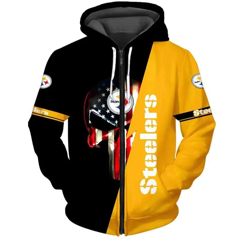 Pittsburgh Steelers x Halloween 3D Hoodie HA197