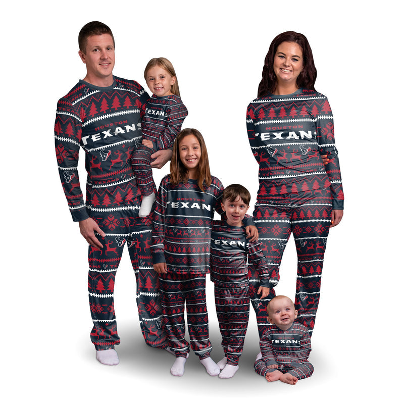 Houston Texans Family Holiday Pajamas AZCPYZAM045