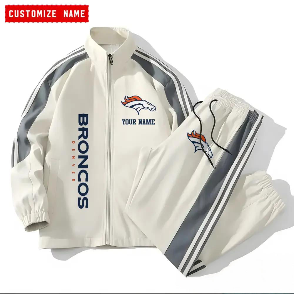 Denver Broncos Combo Versatile Sports Jacket And Pants EM05