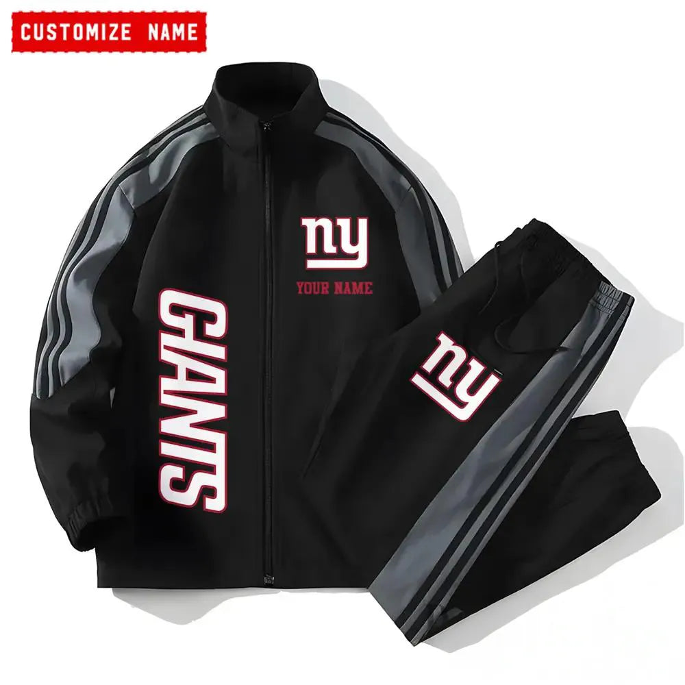 New York Giants Combo Versatile Sports Jacket And Pants EM23