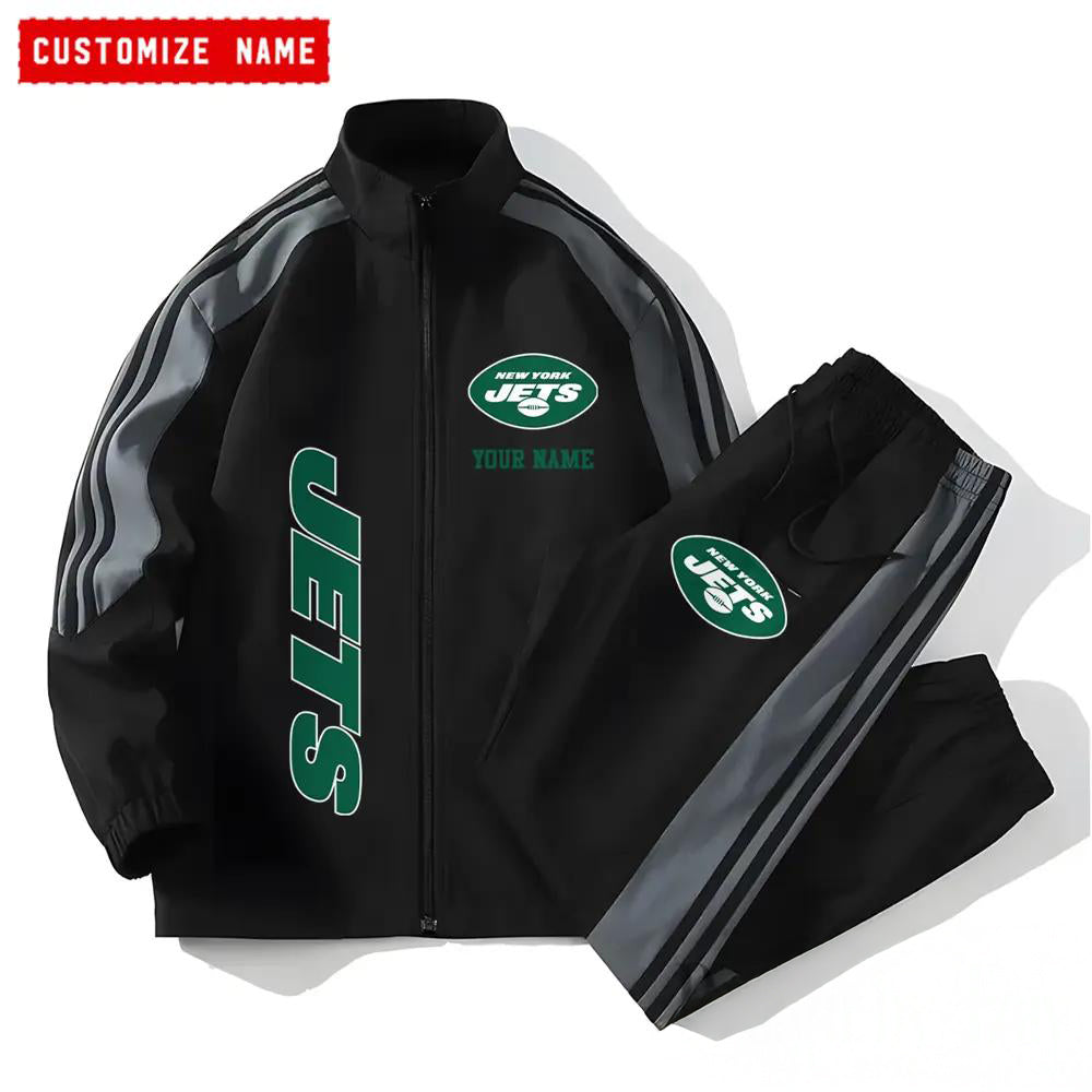 New York Jets Combo Versatile Sports Jacket And Pants EM24