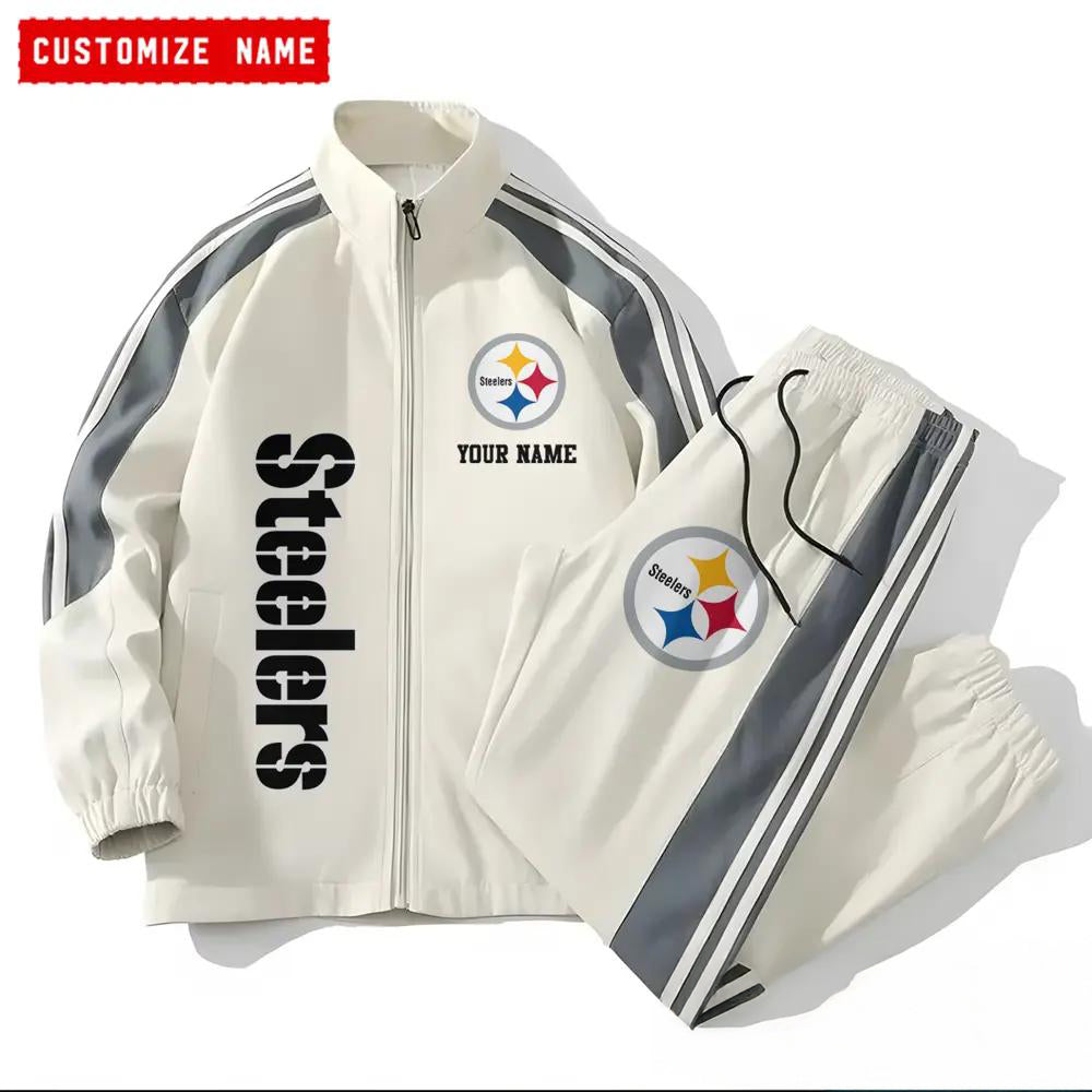 Pittsburgh Steelers Combo Versatile Sports Jacket And Pants EM26
