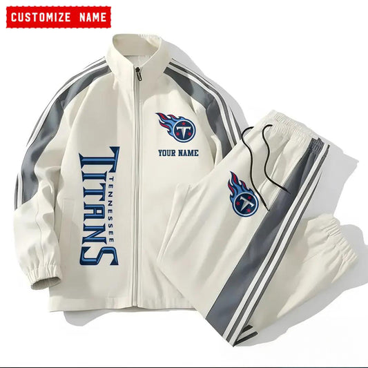 Tennessee Titans Combo Versatile Sports Jacket And Pants EM30