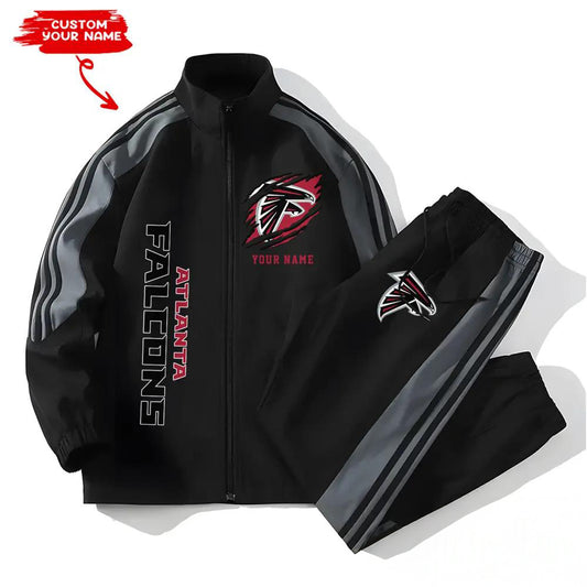 Atlanta Falcons Combo Versatile Sports Jacket And Pants EM34