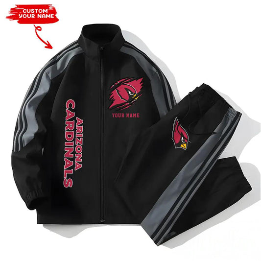 Arizona Cardinals Combo Versatile Sports Jacket And Pants EM35
