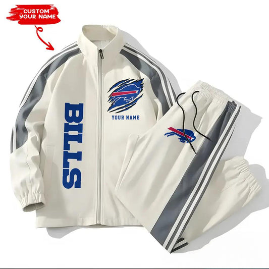 Buffalo Bills Combo Versatile Sports Jacket And Pants EM37