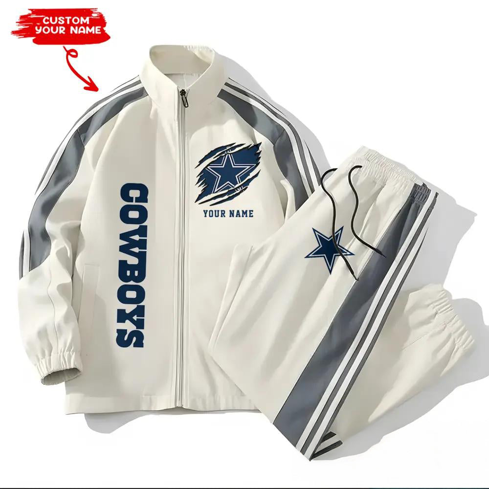 Dallas Cowboys Combo Versatile Sports Jacket And Pants EM42