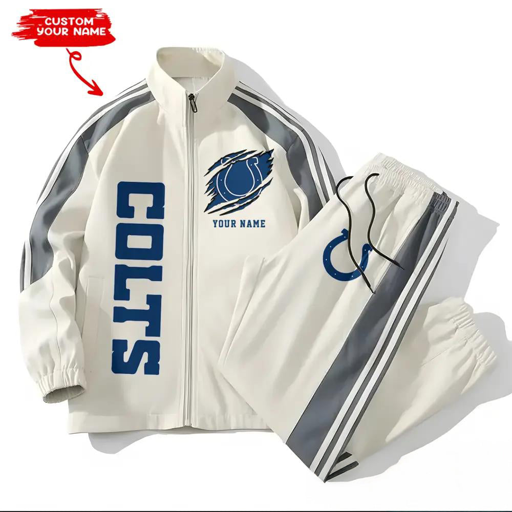 Indianapolis Colts Combo Versatile Sports Jacket And Pants EM47