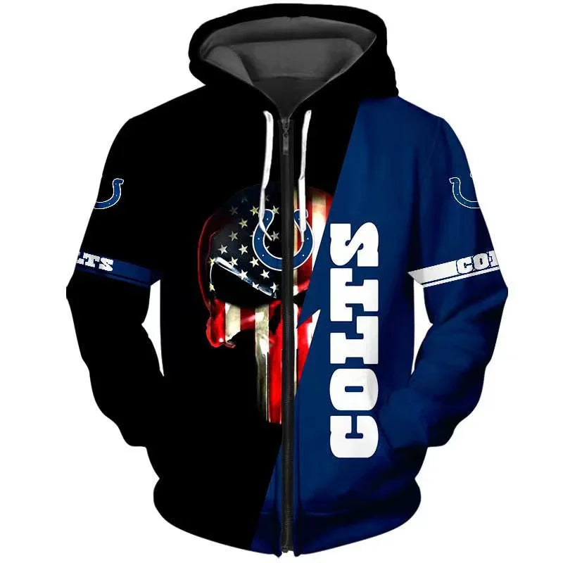 Indianapolis Colts x Halloween 3D Hoodie HA184