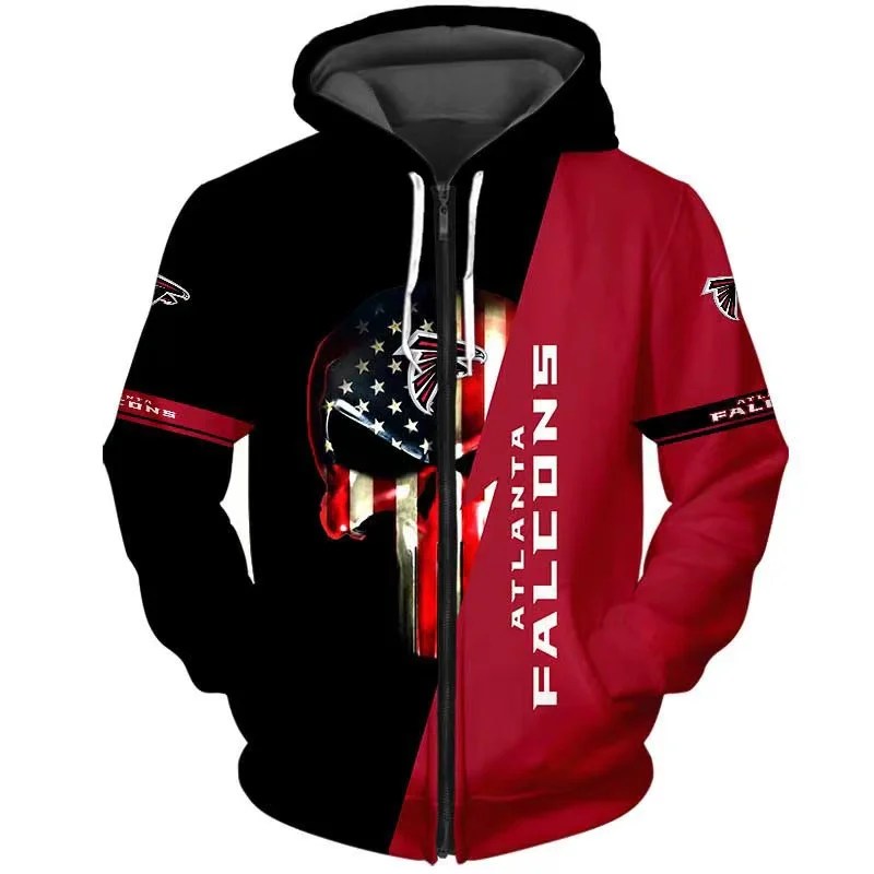 Atlanta Falcons x Halloween 3D Hoodie HA172