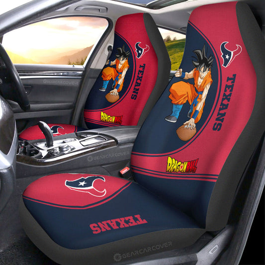 Houston Texans Car Seat Covers Goku AZBTCSC000021