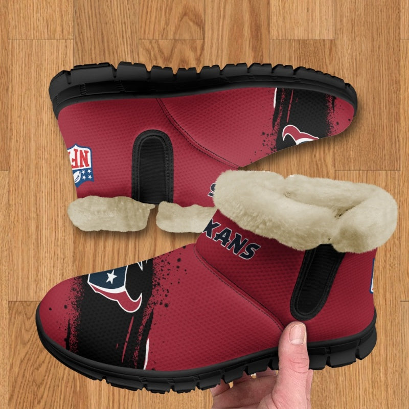 Houston Texans Comfy Winter Snow Boots AZDDWSB000088
