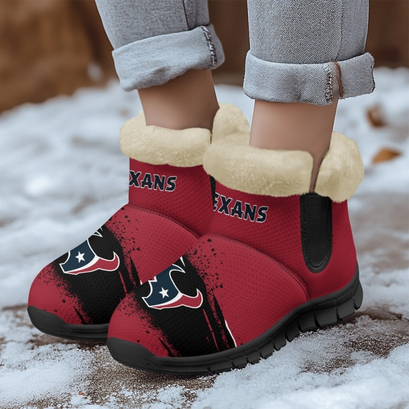 Houston Texans Comfy Winter Snow Boots AZDDWSB000088