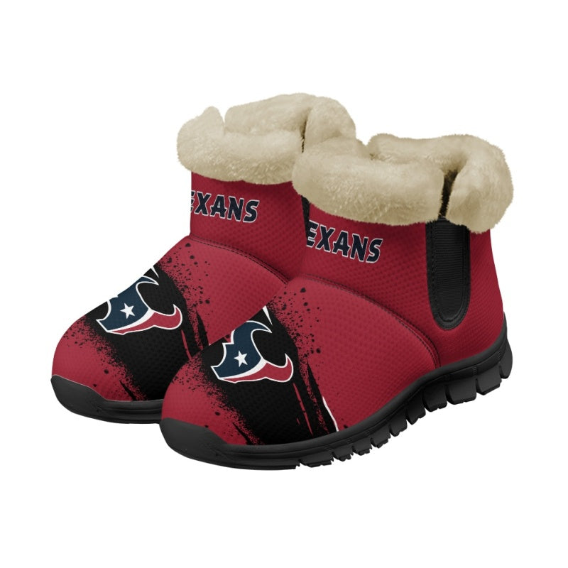 Houston Texans Comfy Winter Snow Boots AZDDWSB000088