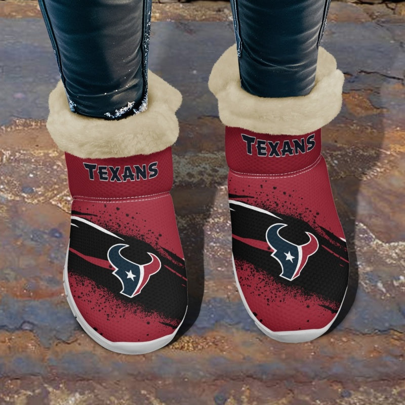 Houston Texans Comfy Winter Snow Boots AZDDWSB000088