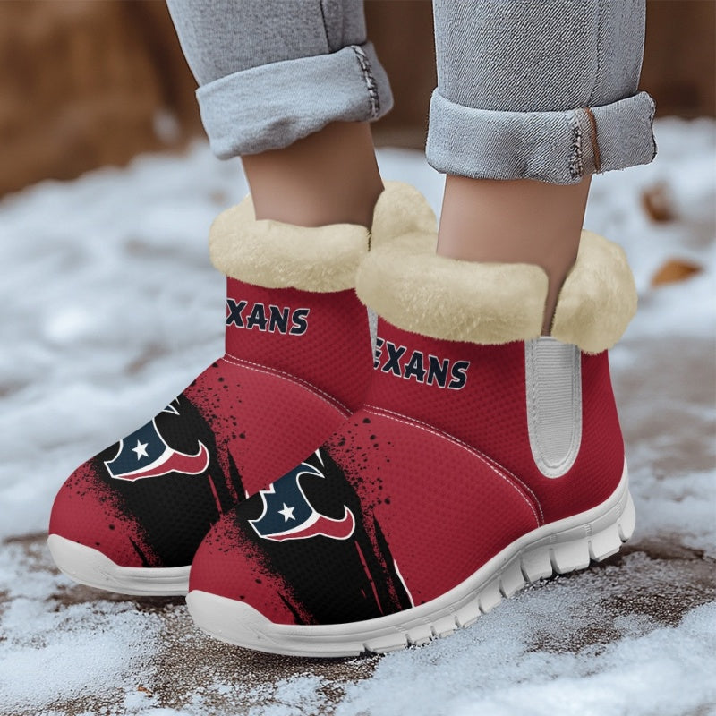Houston Texans Comfy Winter Snow Boots AZDDWSB000088