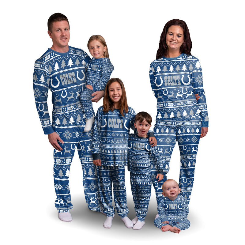 Indianapolis Colts Family Holiday Pajamas AZCPYZAM046